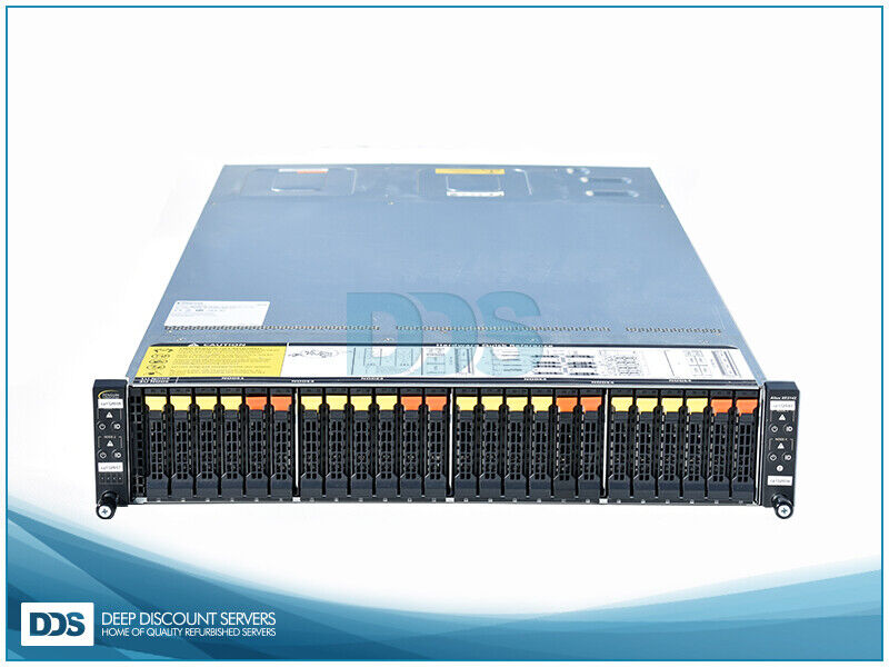 H261-Z61 2U 24SFF AMD Server 8x EPYC 7702 512-Cores 2048GB RAM 8x25G NIC 2x2200W