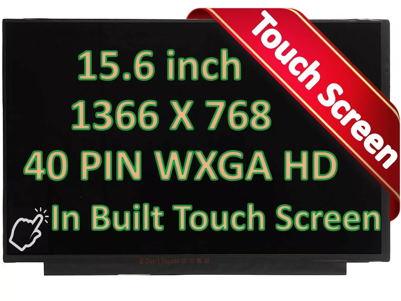 HP 15-dy5004ds  15.6" HD Touch LCD LED Screen M44818-001 1366*768 New