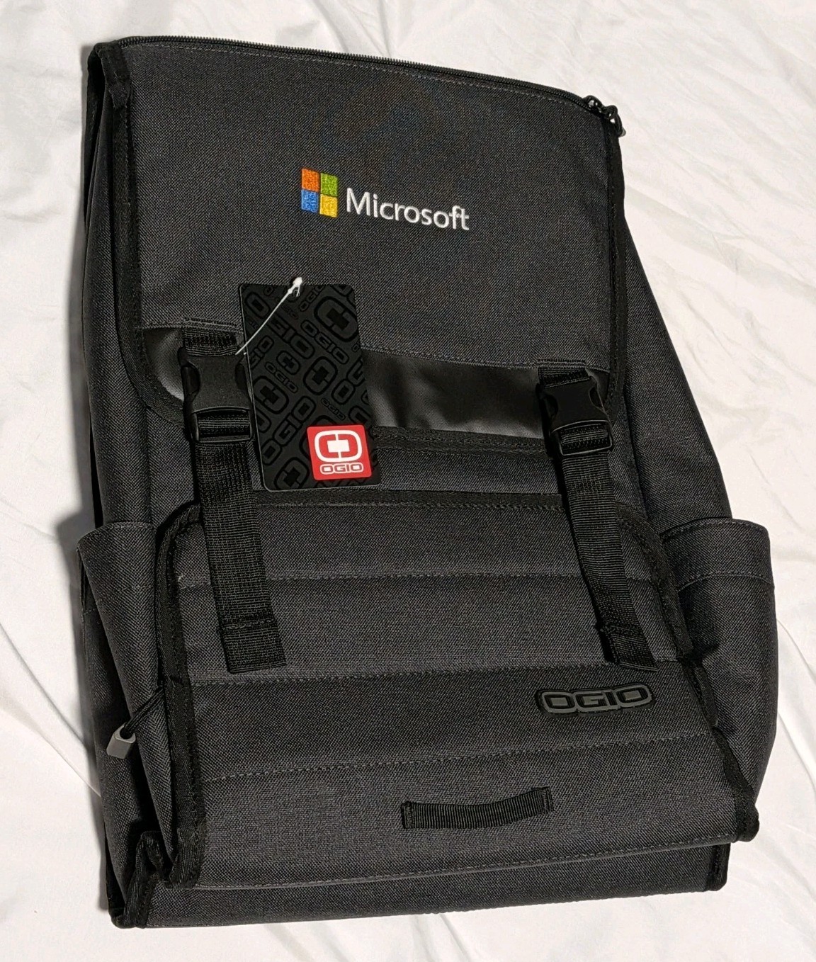 Microsoft Ogio Slalom Charcoal Gray Laptop Backpack 17' Work/Travel/School Bag 