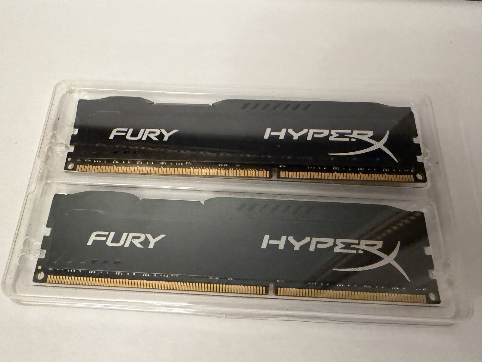 HyperX Fury 16GB Desktop Memory Kit 2X 8GB DDR3 1600MHz PC3-12800U HX316C10FB/8