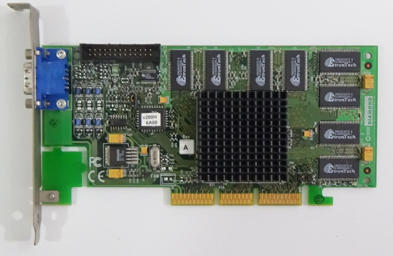 Diamond Viper V770 AGP 32MB Graphics Card -Untested- #699