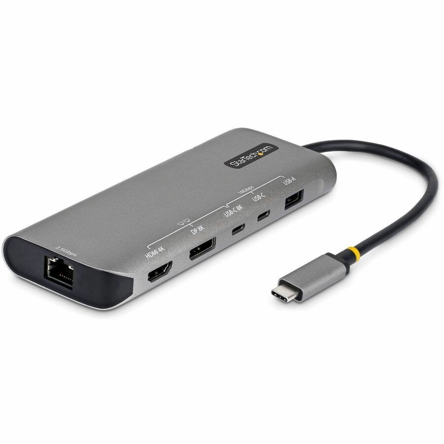 StarTech USB4 Multiport Adapter, Driverless Dual-4K for macOS and Windows, 140W