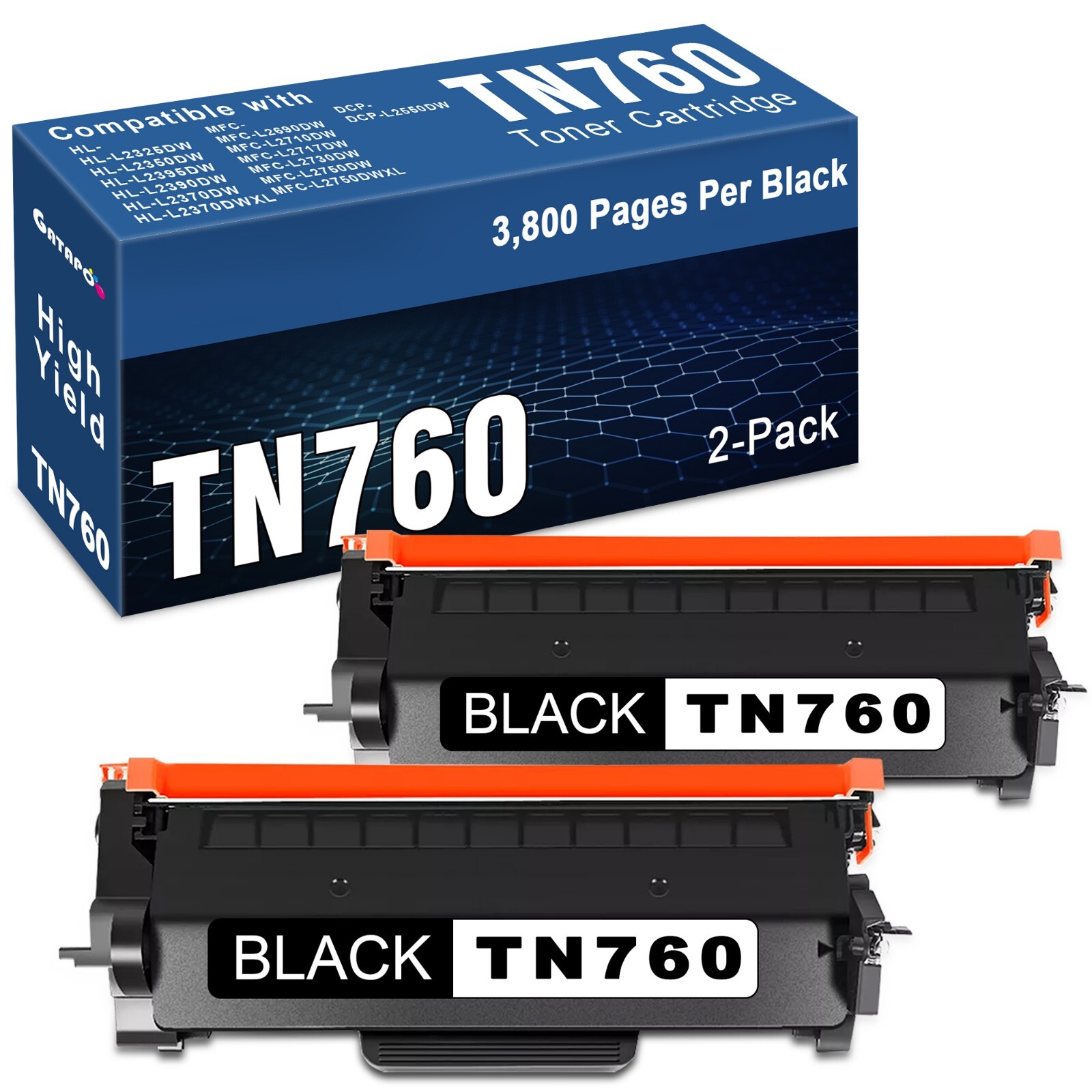 FADSOON® TN730 TN760 Toner for Brother HL-L2390DW L2325DW MFC-L2750DW L2710DW