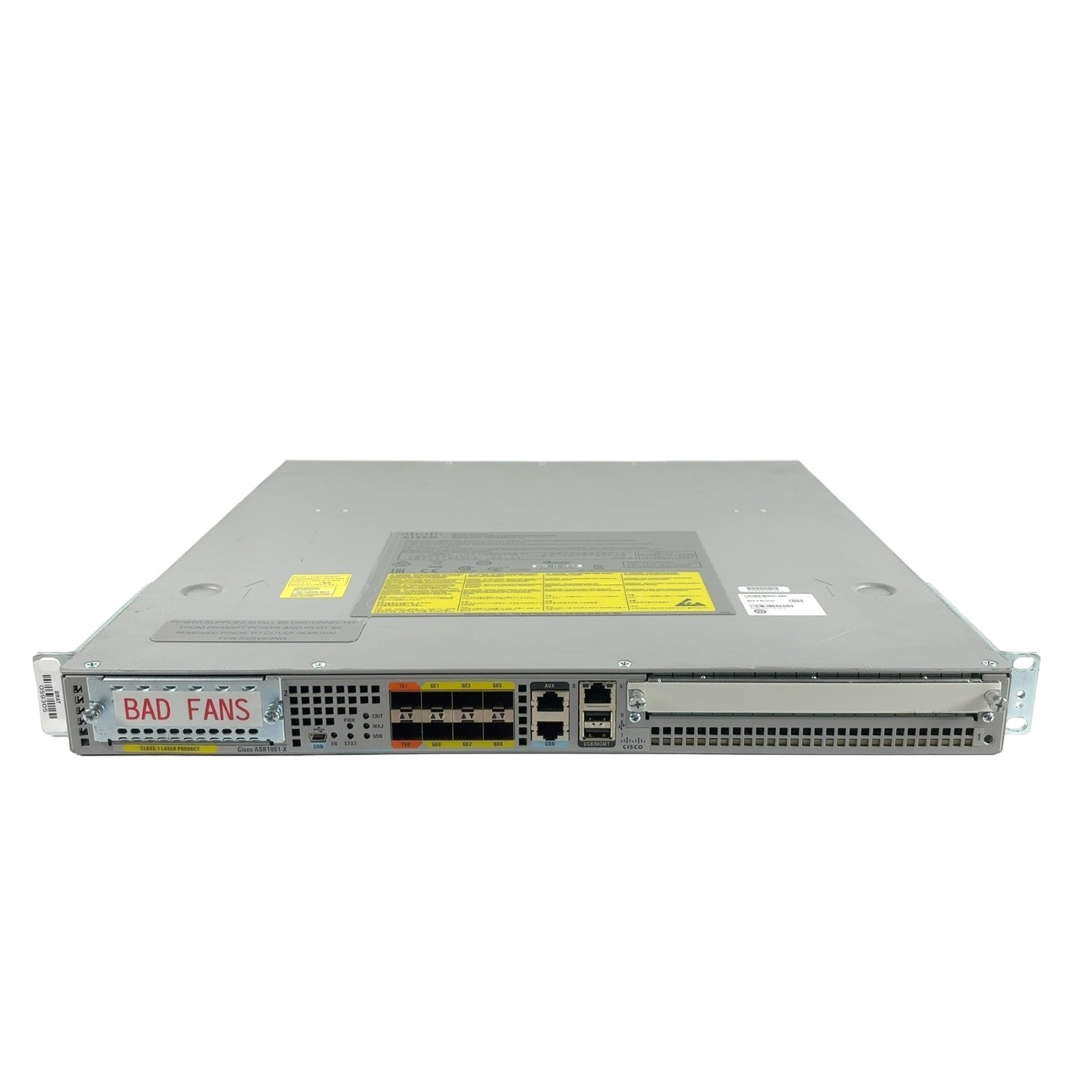 Cisco ASR1001-X Series Router Model ASR1001-X V03 Dual AC