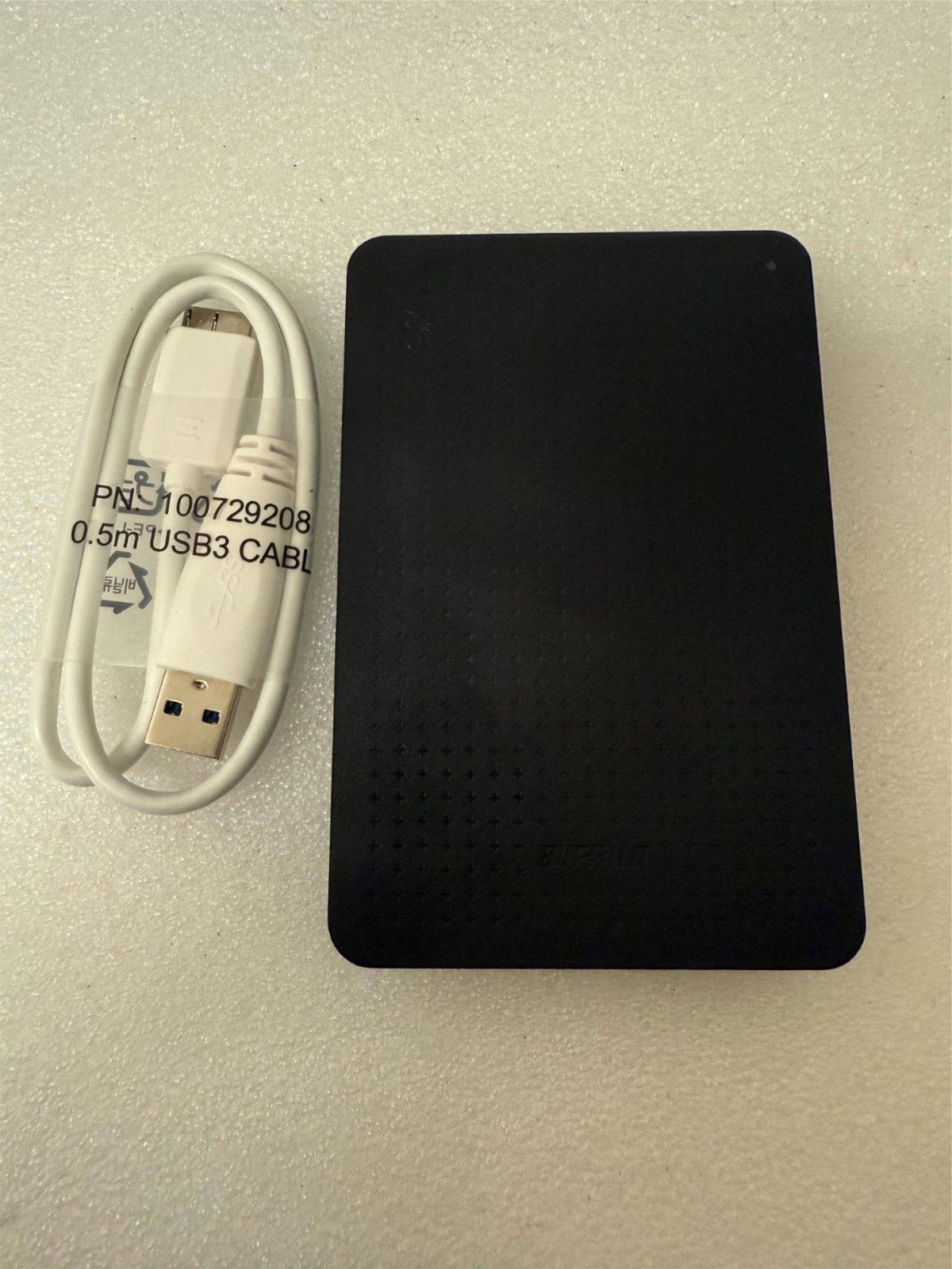 Buffalo Mini Station 500GB Ultra-Portable HD-PCFU3 USB 3.0 Hard Drive Black