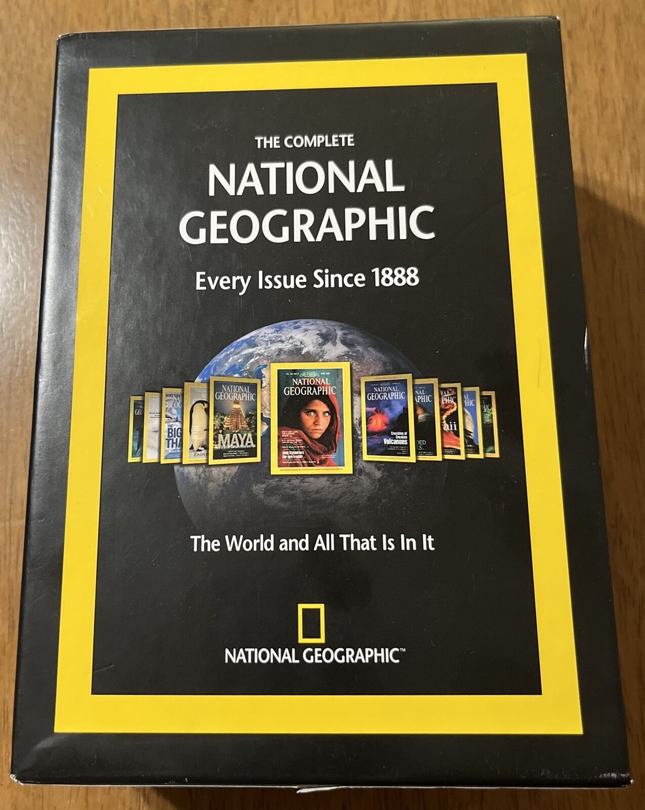 The Complete National Geographic Every Issue 1888-2008 WIN MAC DVD-ROM Disc Set 