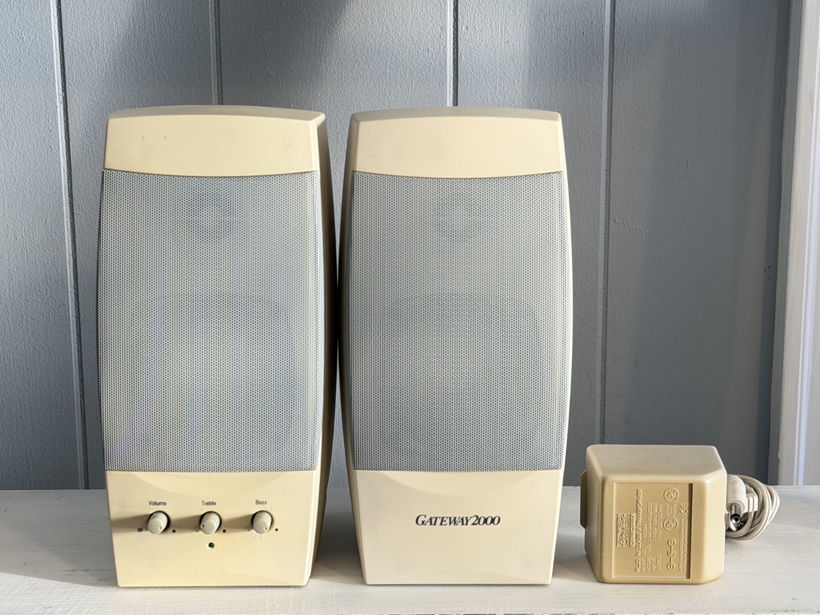 Gateway 2000 Altec Lansing ACS41 Computer Speakers Tested w/ Power FAST SHIP⚡️