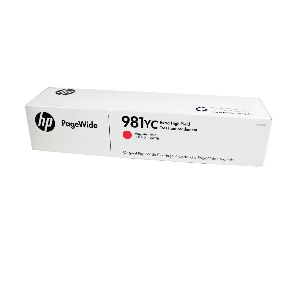 Genuine HP 981YC Magenta Ink Cartridge L0R18YC PageWide E55650 E58650