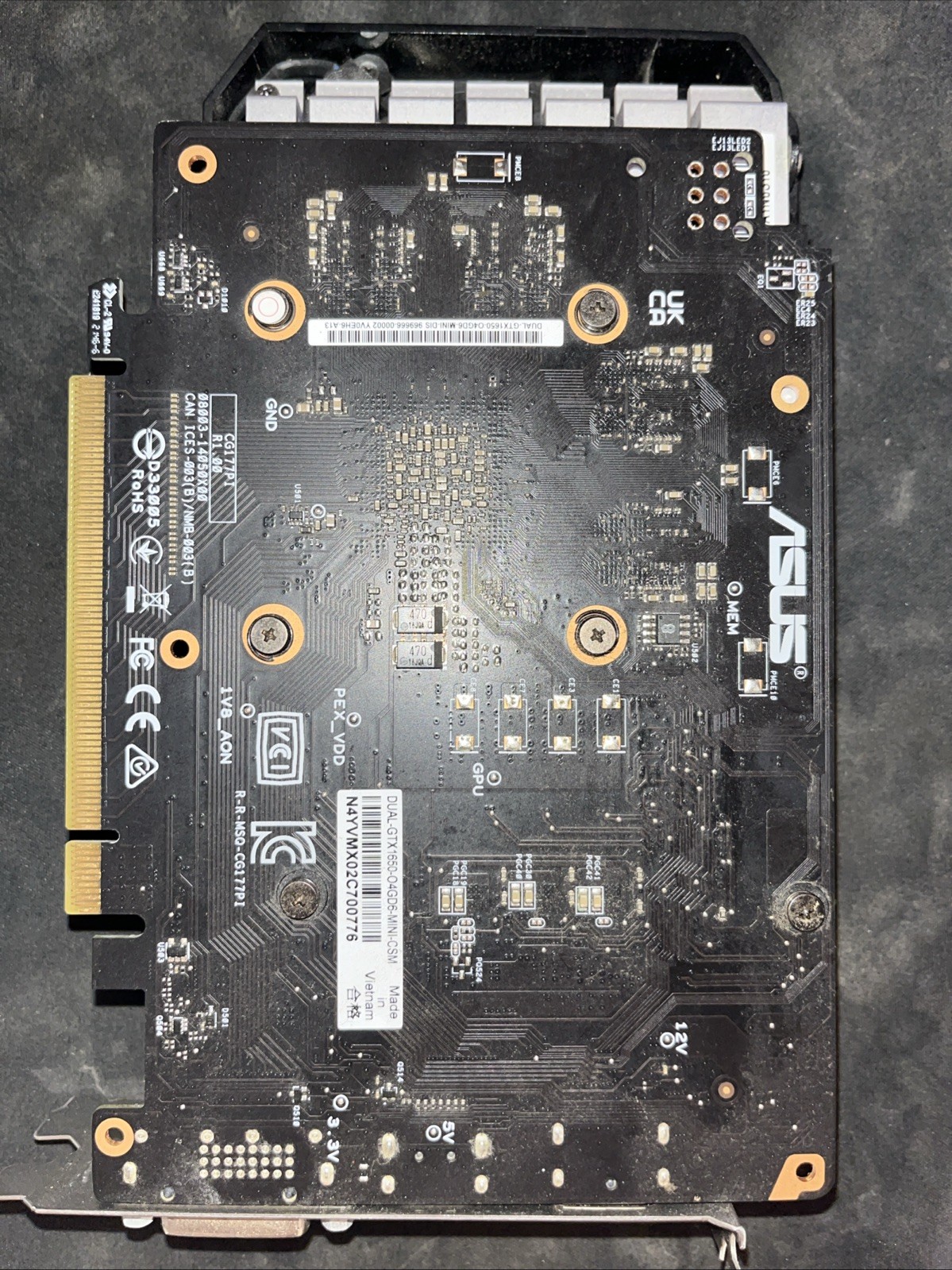 ASUS NVIDIA GeForce GTX 1650