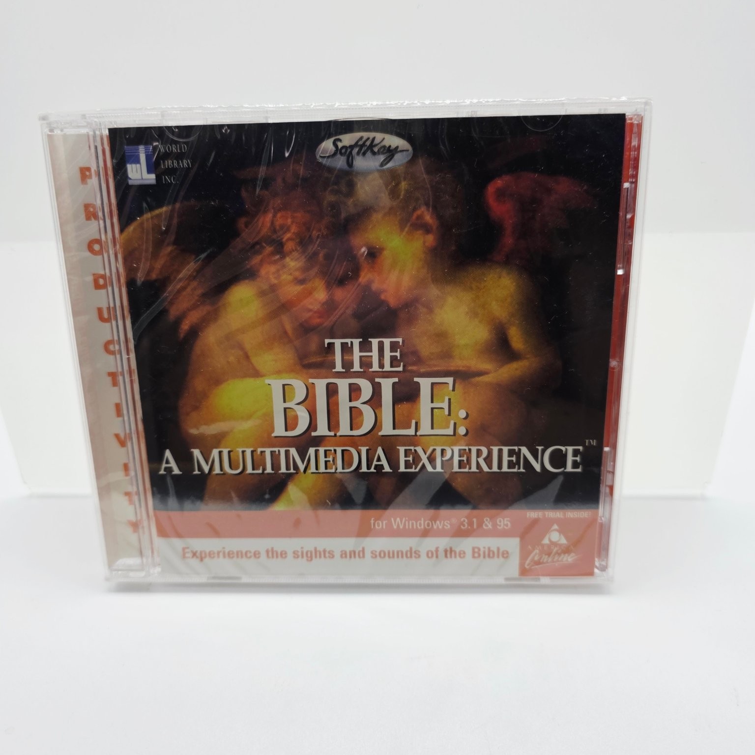 SoftKey The Bible A Multimedia Experience Software Windows 3.1 & 95