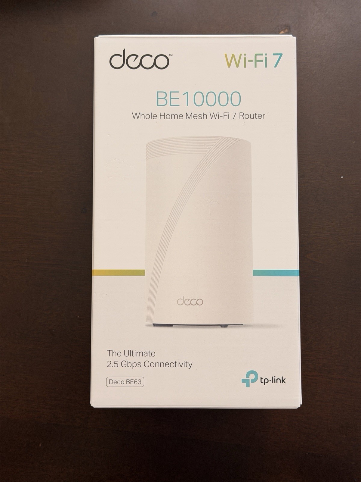 TP-Link Deco BE63 Tri-Band WiFi 7 BE10000 6-Stream 10 Gbps 4X 2.5G Ports *MINT*