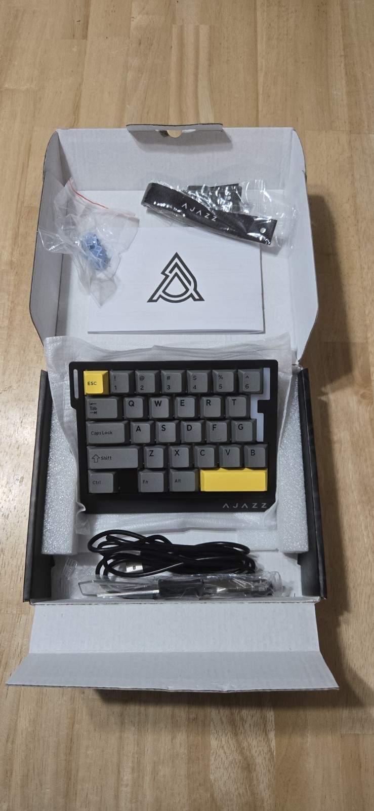 AJAZZ AK029 Wired Mechanical Left Hand Gaming Keyboard 29-Key Rapid Trigger