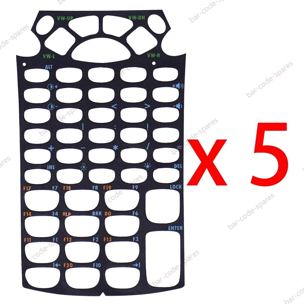 5pcs Keypad Plastic Cover (53 Key) for   Symbol MC9000 MC9190 MC92N0