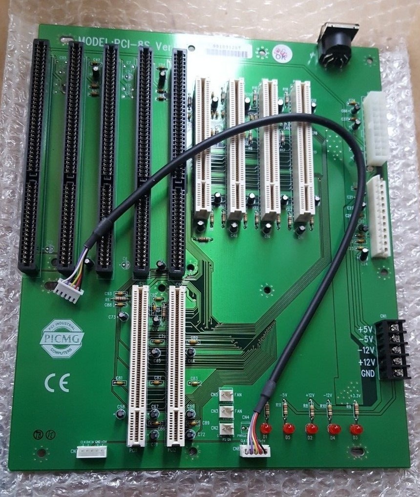 PICMG PCI-8S VER B1 Backplane (U11..3B4)