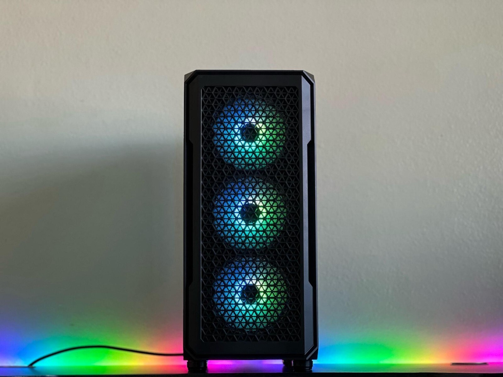 Gaming Computer PC Desktop For Gamer Plug and Play PC Geforce RTX 3060 RGB WIFI