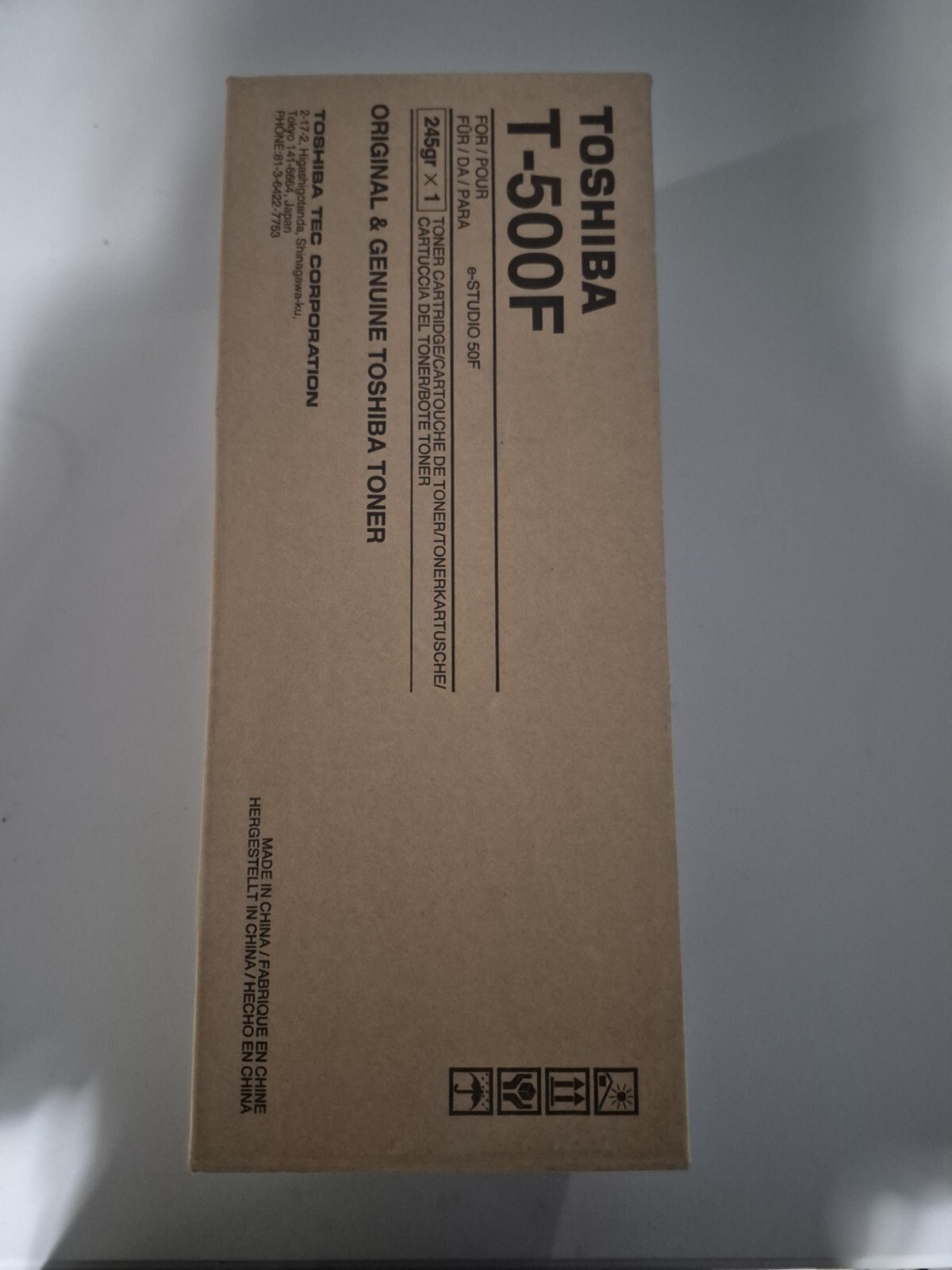 Toshiba T-500F Original & Genuine TonerCartridge NEW SEALED