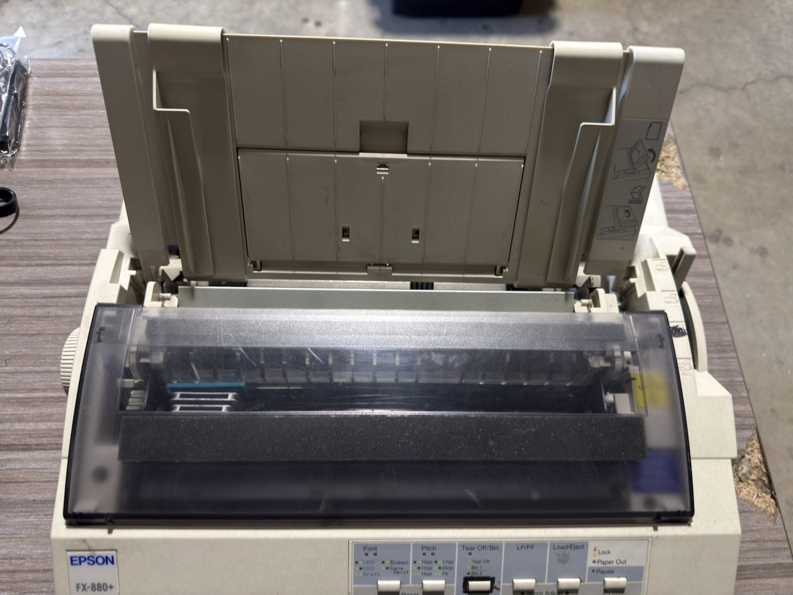Epson FX-880+ Dot Matrix Printer Model P980C 120V