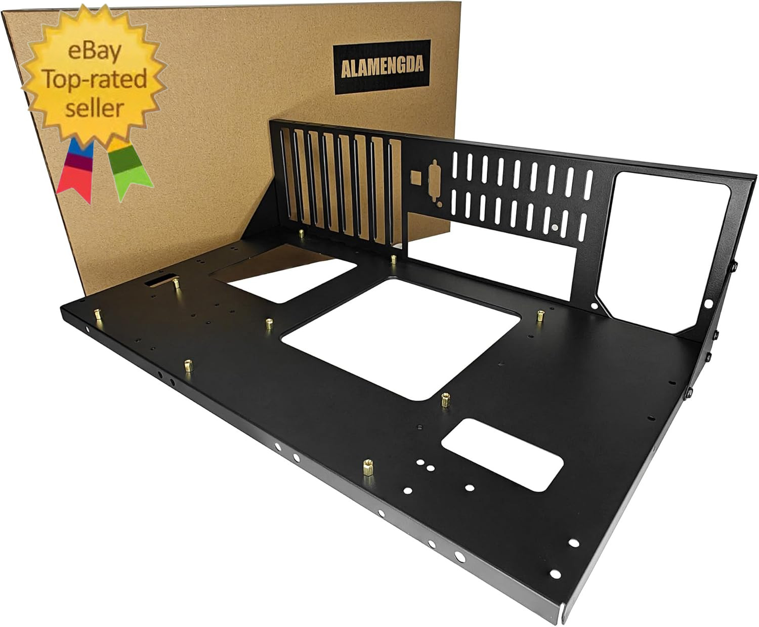 AL01 Open Frame Computer Case DIY PC Test Bench for ATX M-Board,1Pc