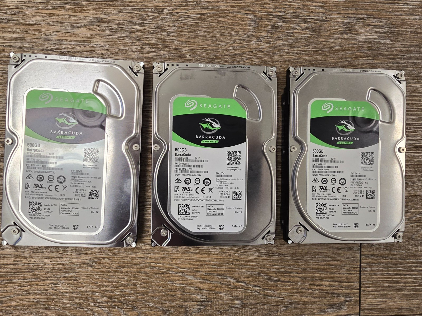 Seagate ST500DM009 BarraCuda Compute 500GB SATA 3.5" HDD TESTED