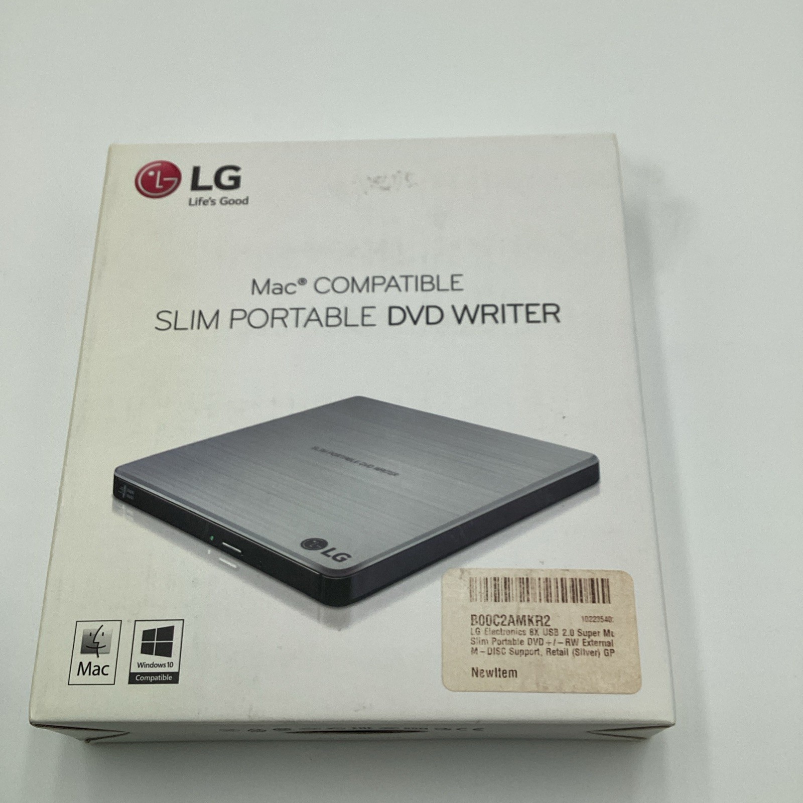 LG GP60NS50 DVDRW External Slim Driver