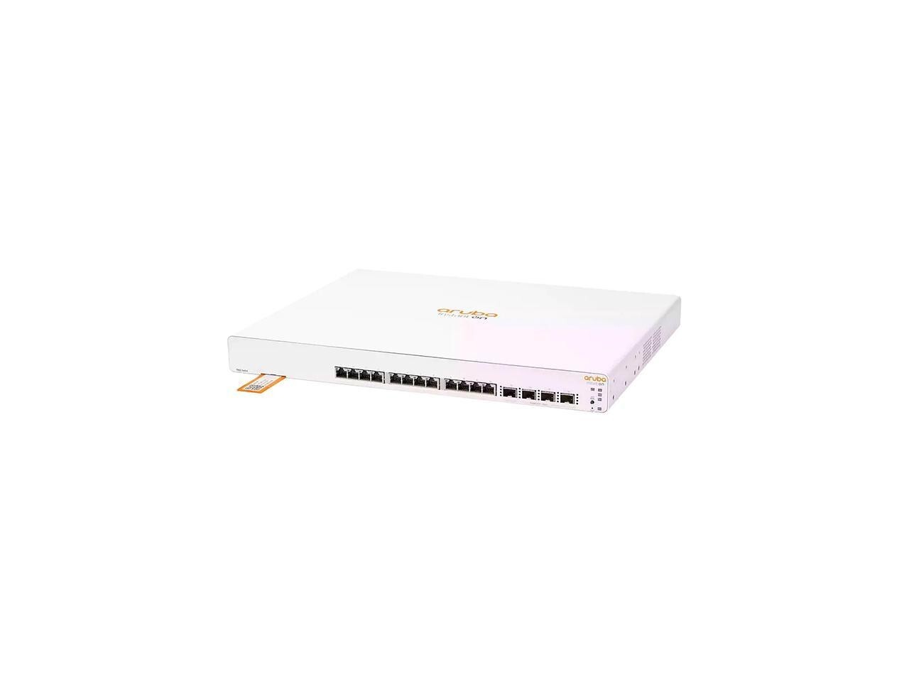 ARUBA JL805A Smart Managed 12XGT 4SFP+ advanced switch  10GbE ports