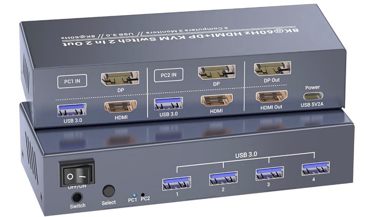 HDMI Displayport KVM Switch