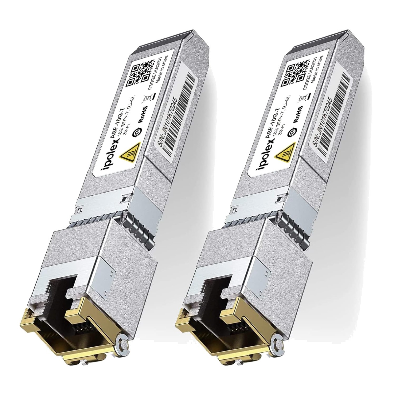 Heat Dissipation 10G SFP+ to RJ45 Transceiver.(),