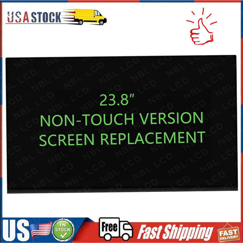 For HP All-in-One 24-df0014 LCD Non-Touch Screen Replacement Display 23.8" FHD