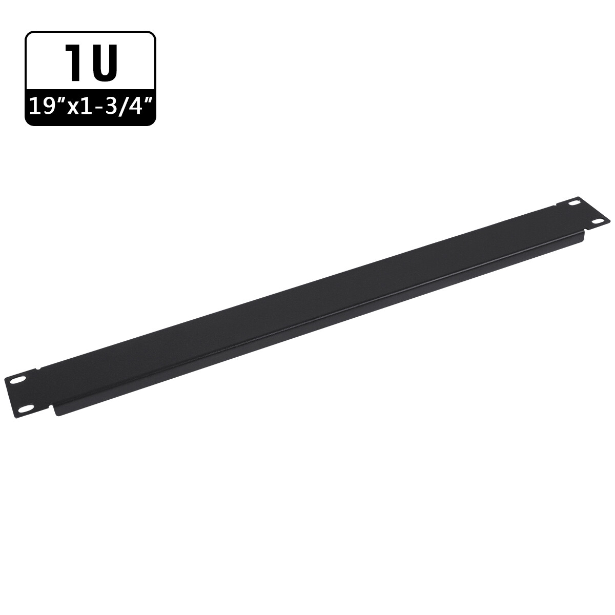 1U 2U 3U 4U Blank Panel Metal Rack Mount Flat Filler for 19" Server Rack Cabinet