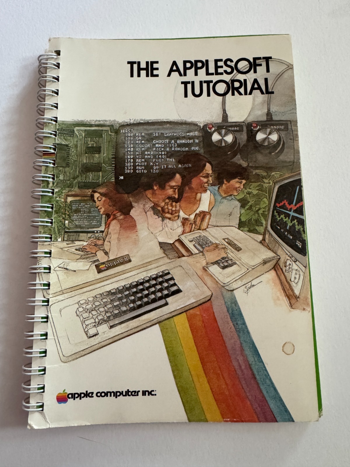 VINTAGE 1981 The Applesoft Tutorial Apple Manual Vintage Computing