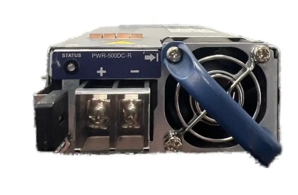 Arista PWR-500DC-R Spare 500W DC Power Supply 7050X 7280R 1RU rear-to-front air