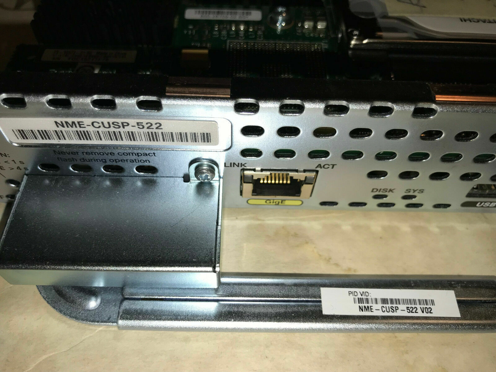 Cisco NME-CUSP-522 Unified SIP Proxy NME-522