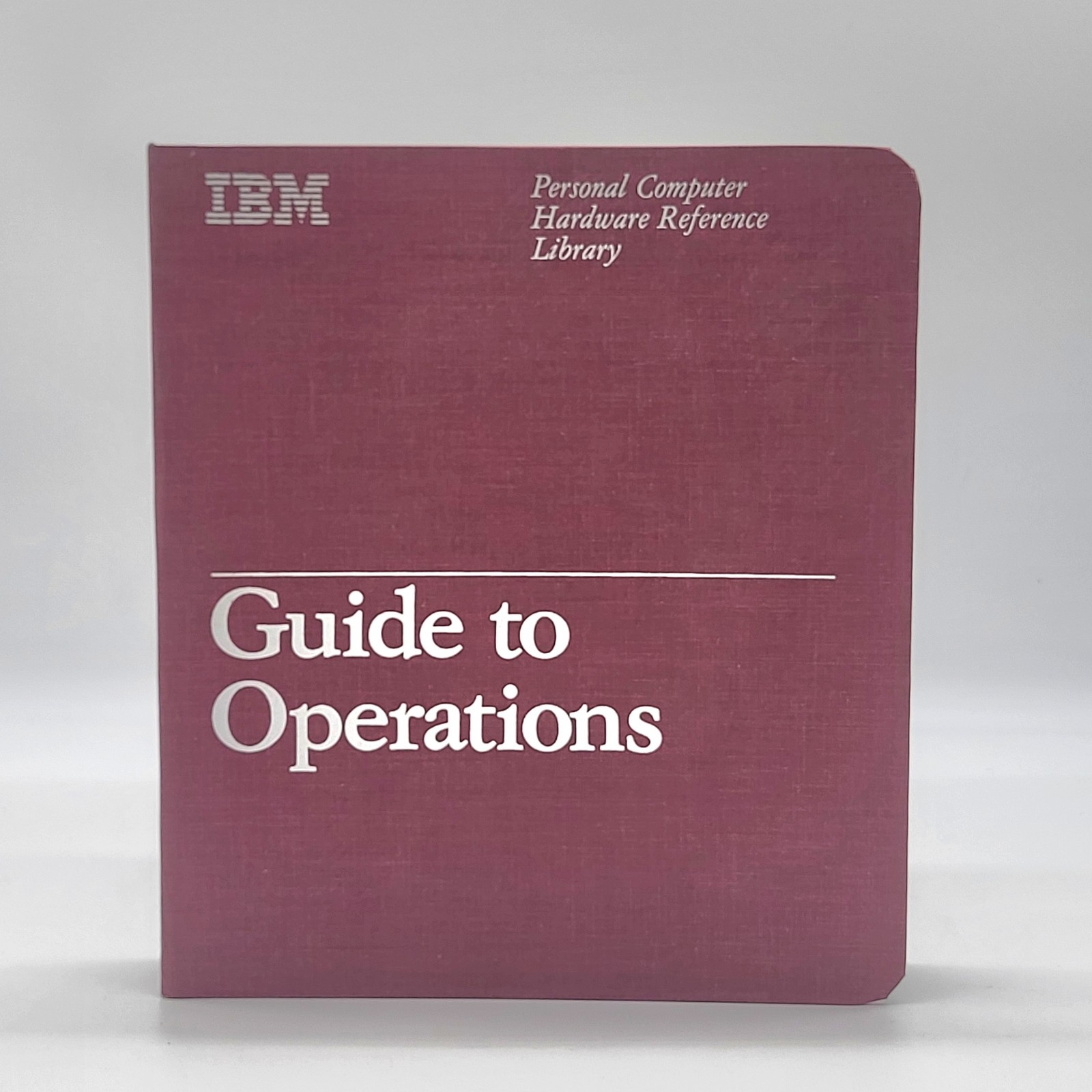 IBM Guide to Operations Personal Computer XT 6280085 w/ Disks & Slipcase