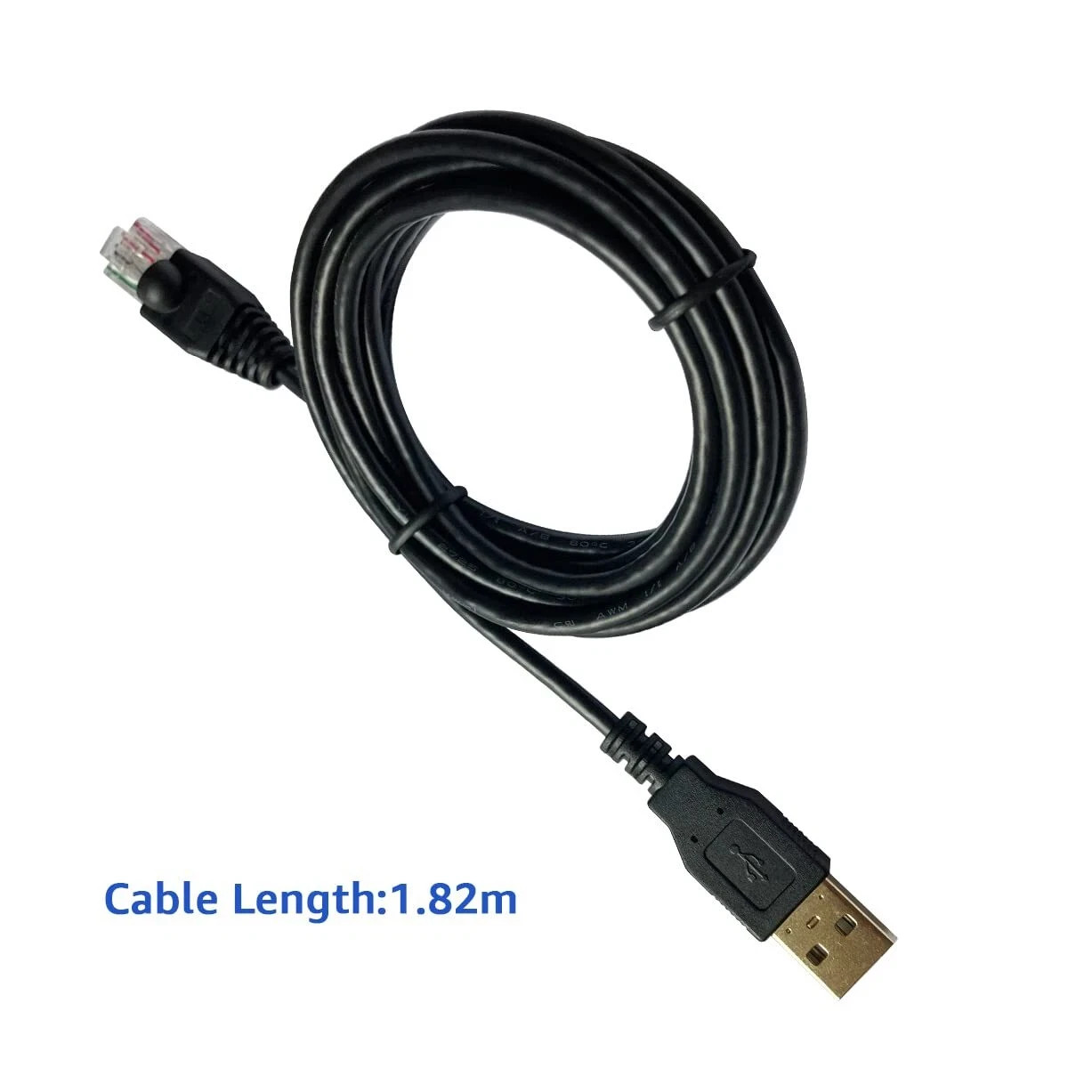 SH-RJ50A USB to RJ50 10PIN Cable for APC UPS Devices Equivalent to AP9827(1.8