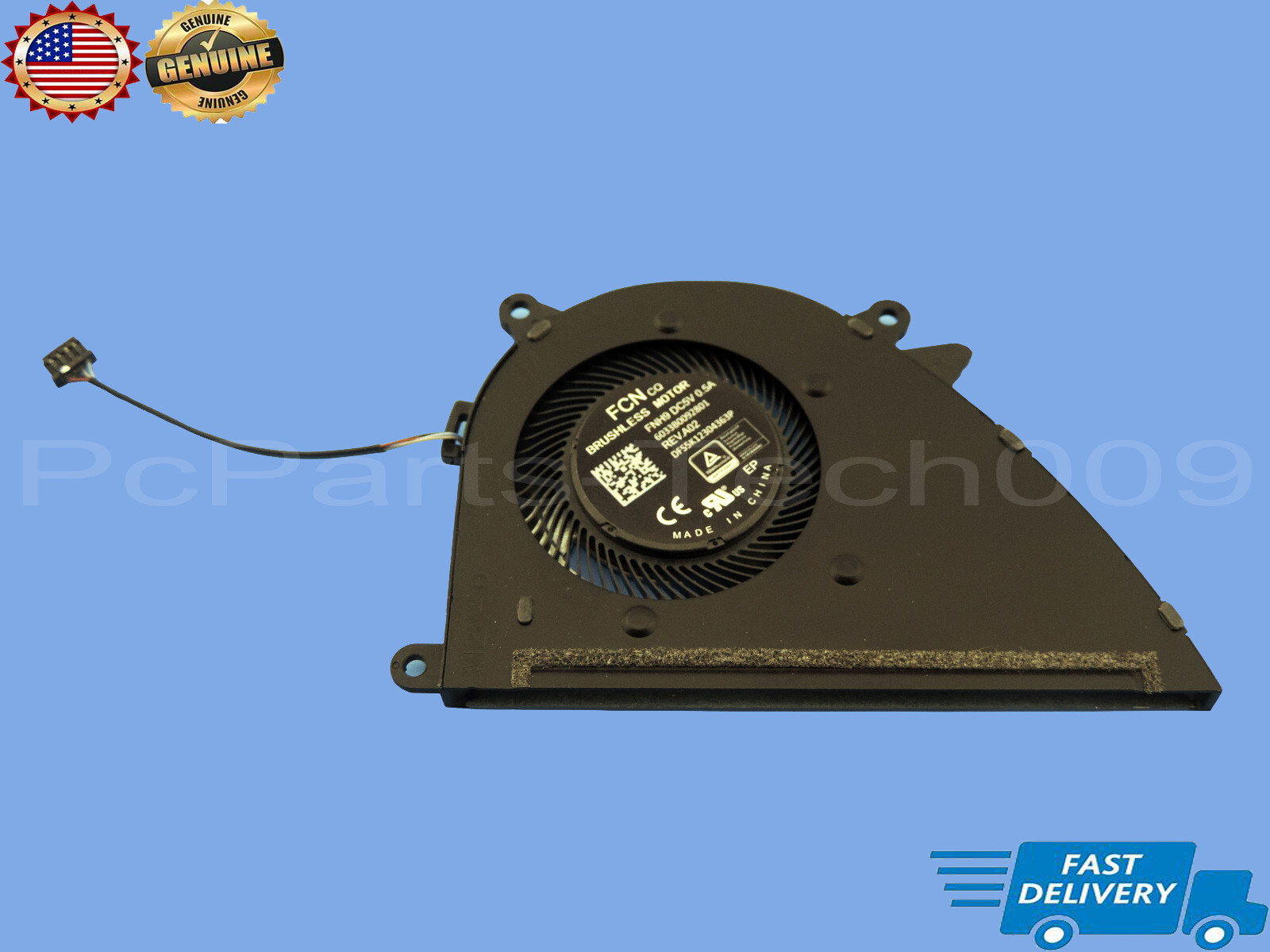 Genuine CPU Cooling FAN For HP 17-cn0106ds 17-cn0107ds 17-cn0108ds 17-cn0201ds