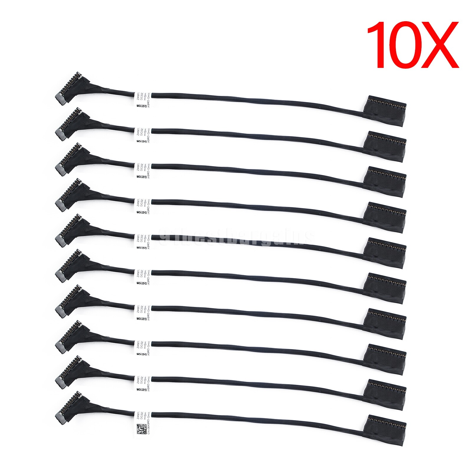 10X NEW Battery Cable for Dell Latitude E5450 ZAM70 8X9RD 08X9RD DC02001YJ00