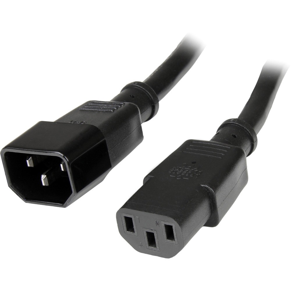 StarTech PXT100146 StarTech Cable 6feet 14AWG Computer Power Cord Extension