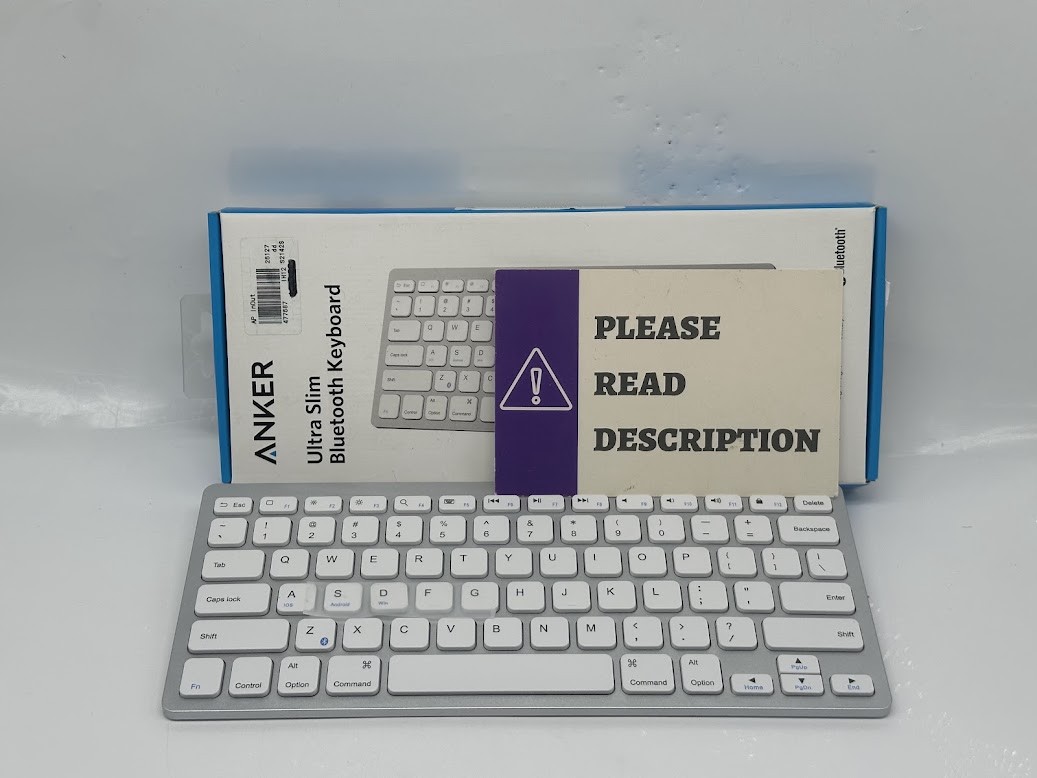 Anker Bluetooth Ultra-Slim Keyboard - White