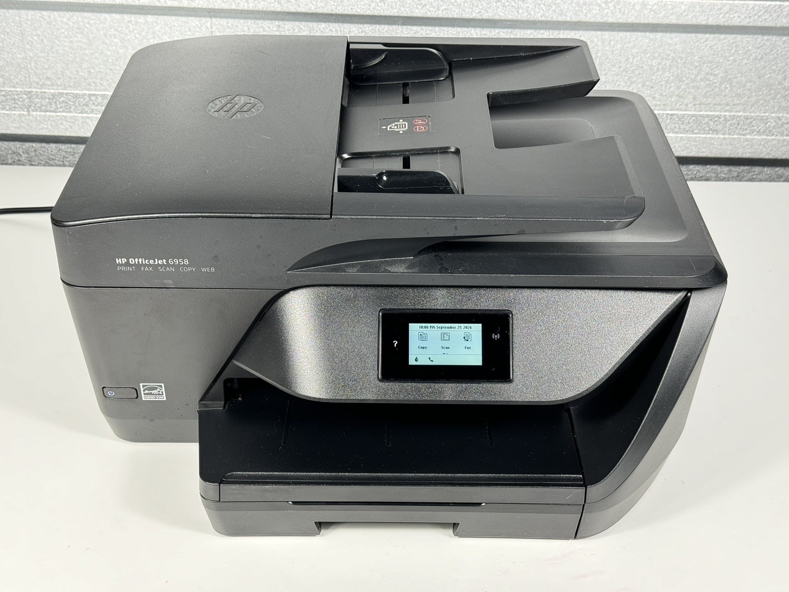 HP OfficeJet 6958 All-in-One Printer - No Ink