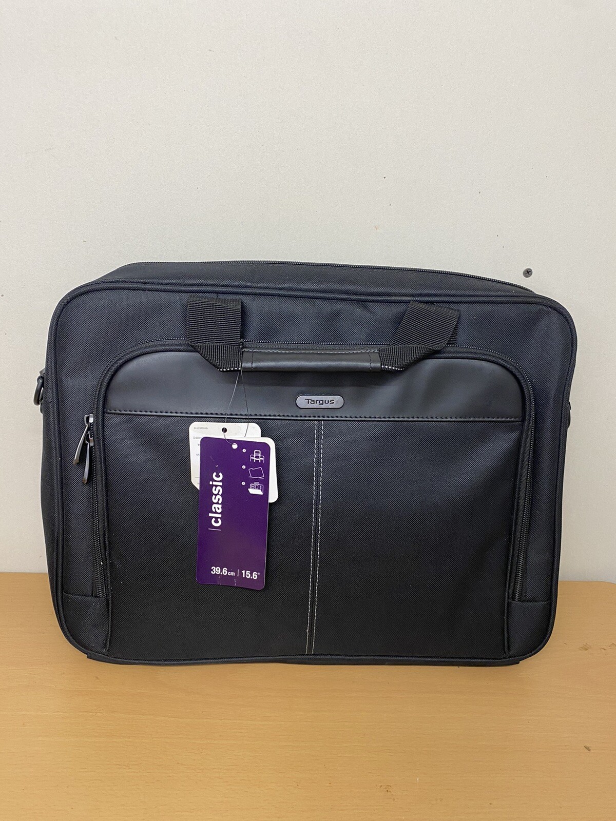 Targus Classic Black 15.6” Top Load Laptop Case- TCT027US NWT
