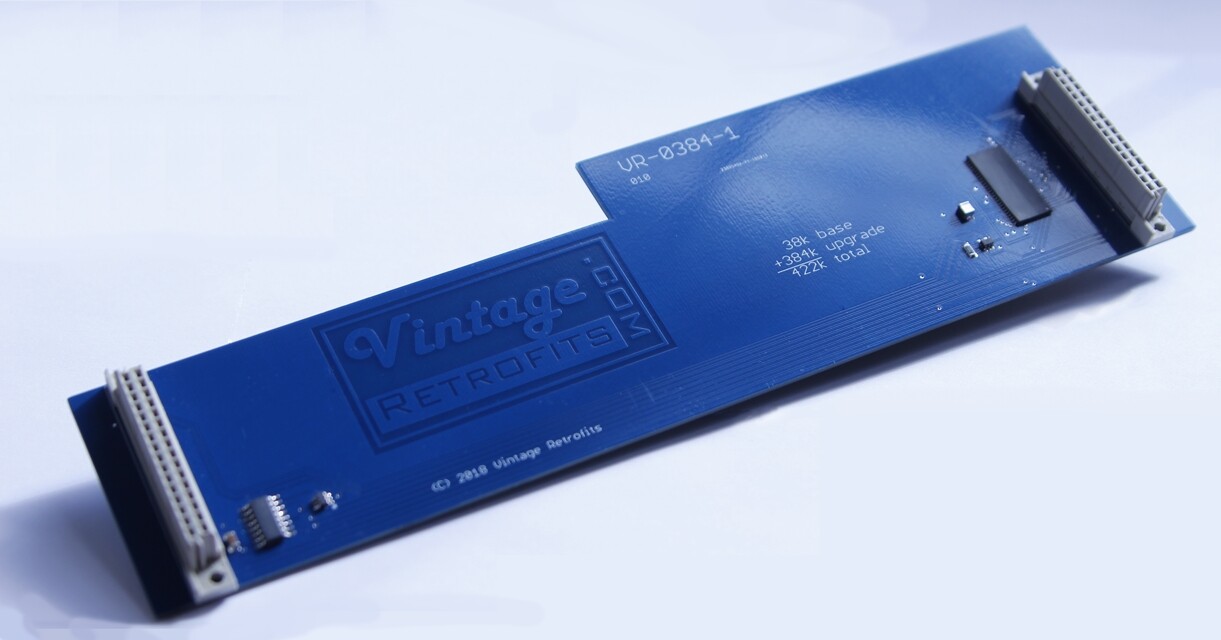 Vintage Retrofits 384k Memory Upgrade for Fadal CNC