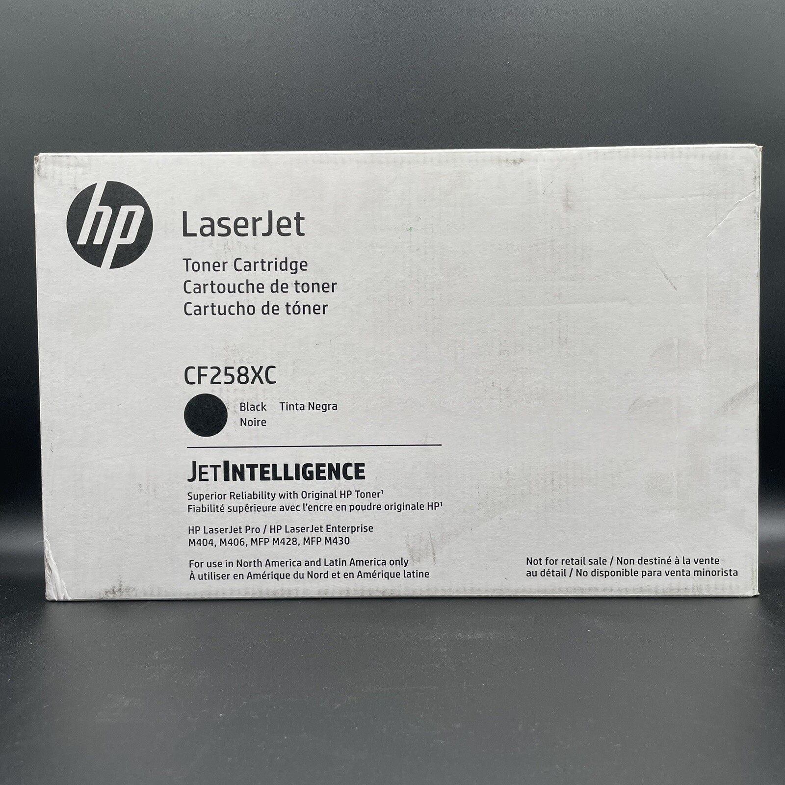 HP CF258XC 58X Black High Yield Toner Cartridge LJ Pro M428 series M404 Series