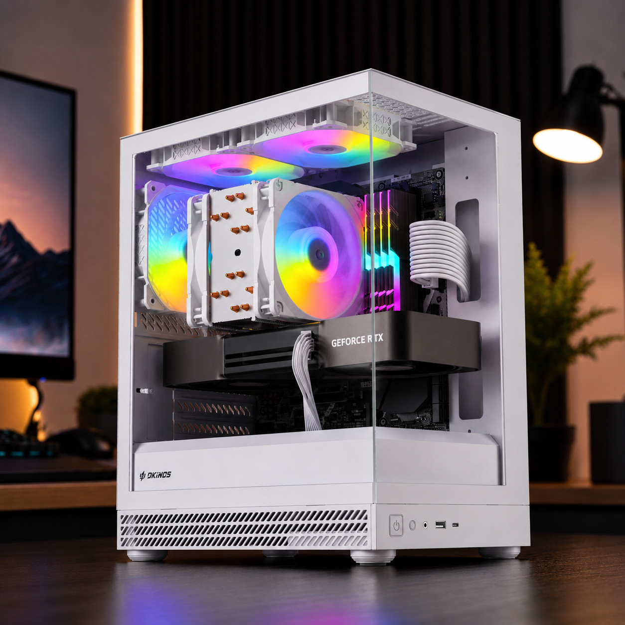 Ryzen 7 32GB RAM 2TB + SSD Gaming Computer Desktop PC Nvidia RTX 5060