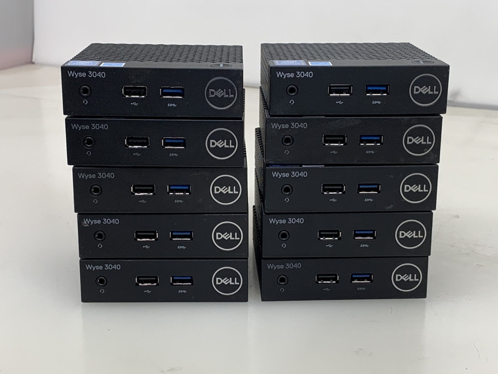 10 x DELL WYSE 3040 THIN CLIENT X5-Z8350@1.44GHZ 2GB RAM 8GB eMMC *No Adapters*