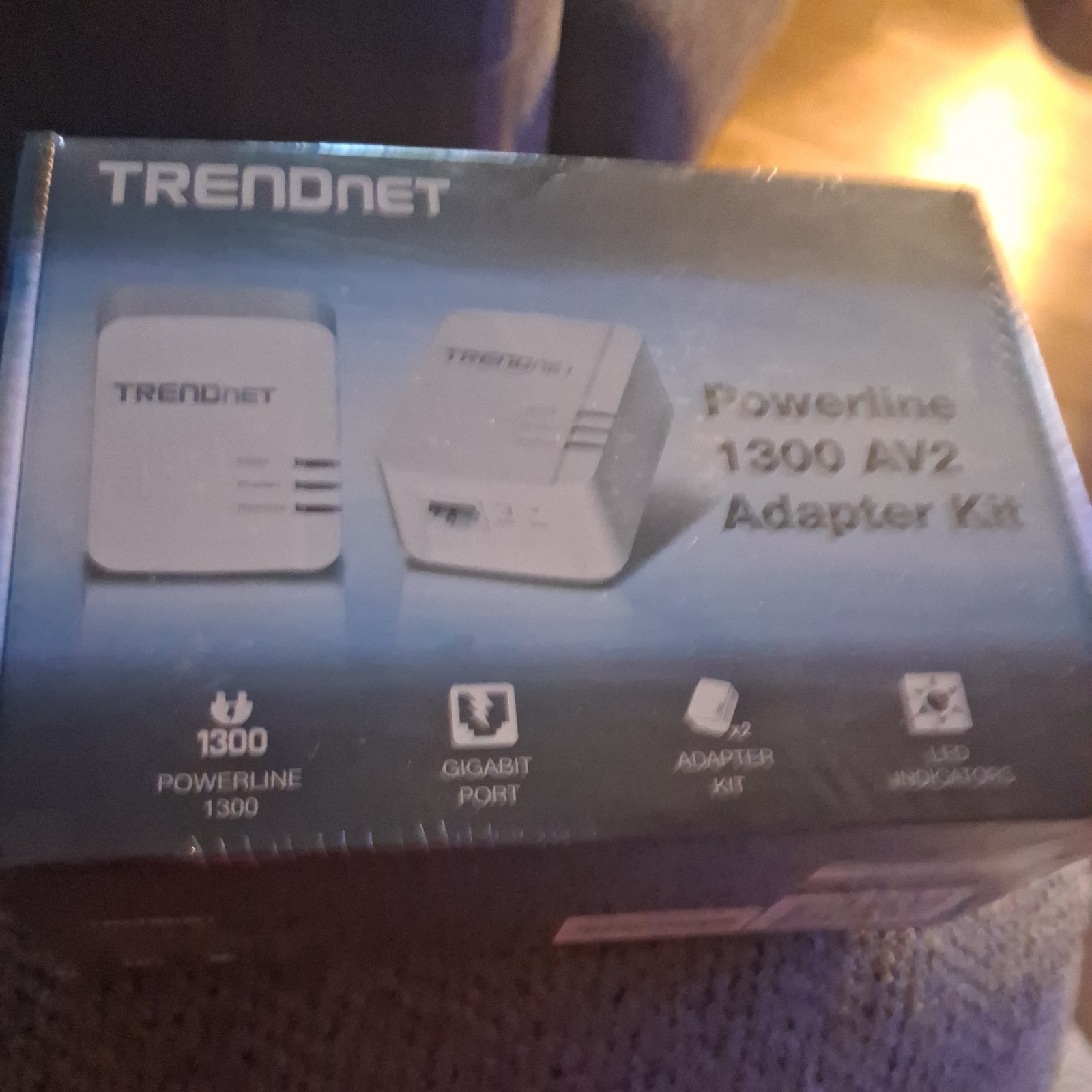 TRENDnet Powerline 1300 AV2 Adapter Kit TPL-422E2K with 2 TPL-422E Modules new