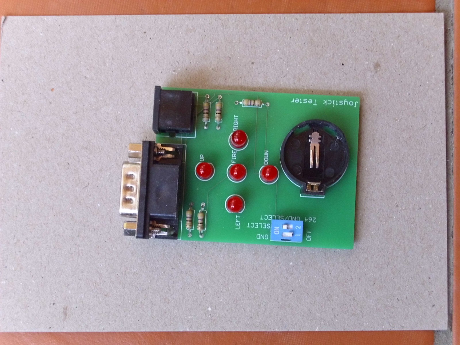Commodore 16 Plus/4 Plus4 64 128 Joystick tester v2