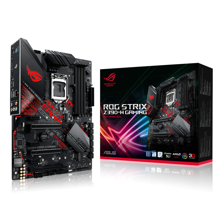 ASUS ROG STRIX Z390-H Gaming Motherboard, 8th/9th Gen Intel CPUs, LGA 1151, HDMI