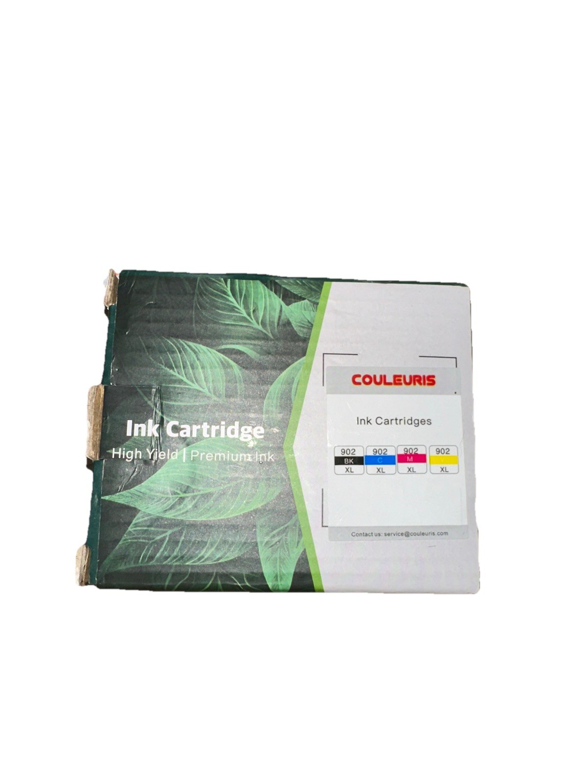 Couleuris 902XL High Yield Ink for HP Black Cyan Magenta Yellow