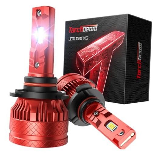 LED Bulbs, 1000% Brighter 9006 Driving Light, 6500K Cool White HB4 9006/HB4