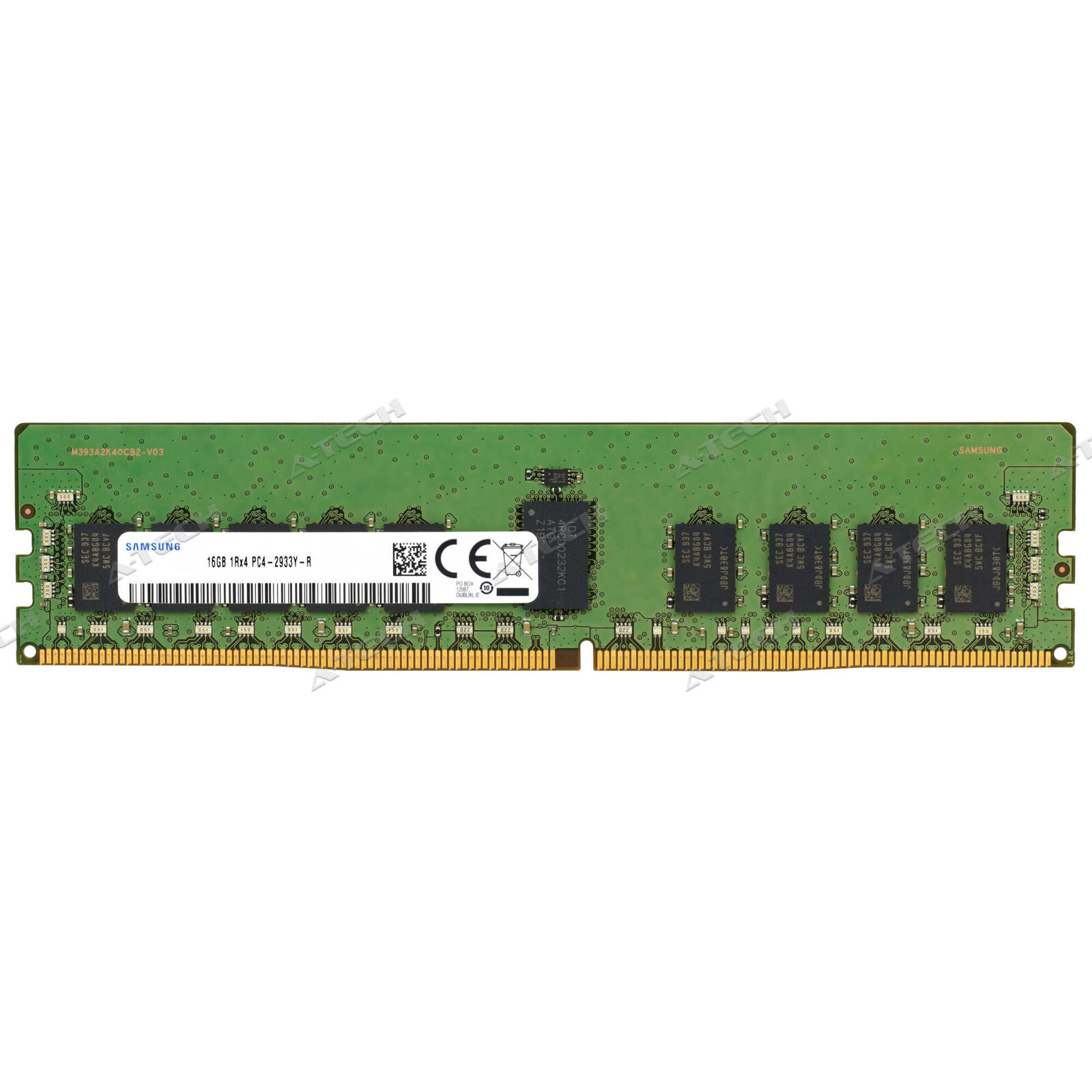 Samsung 16GB DDR4-2933 RDIMM M393A2K40CB2-CVF M393A2K40DB2-CVF Server Memory RAM
